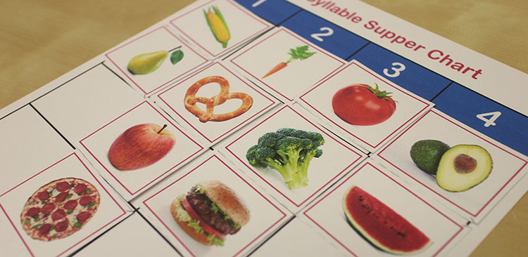 syllable supper chart